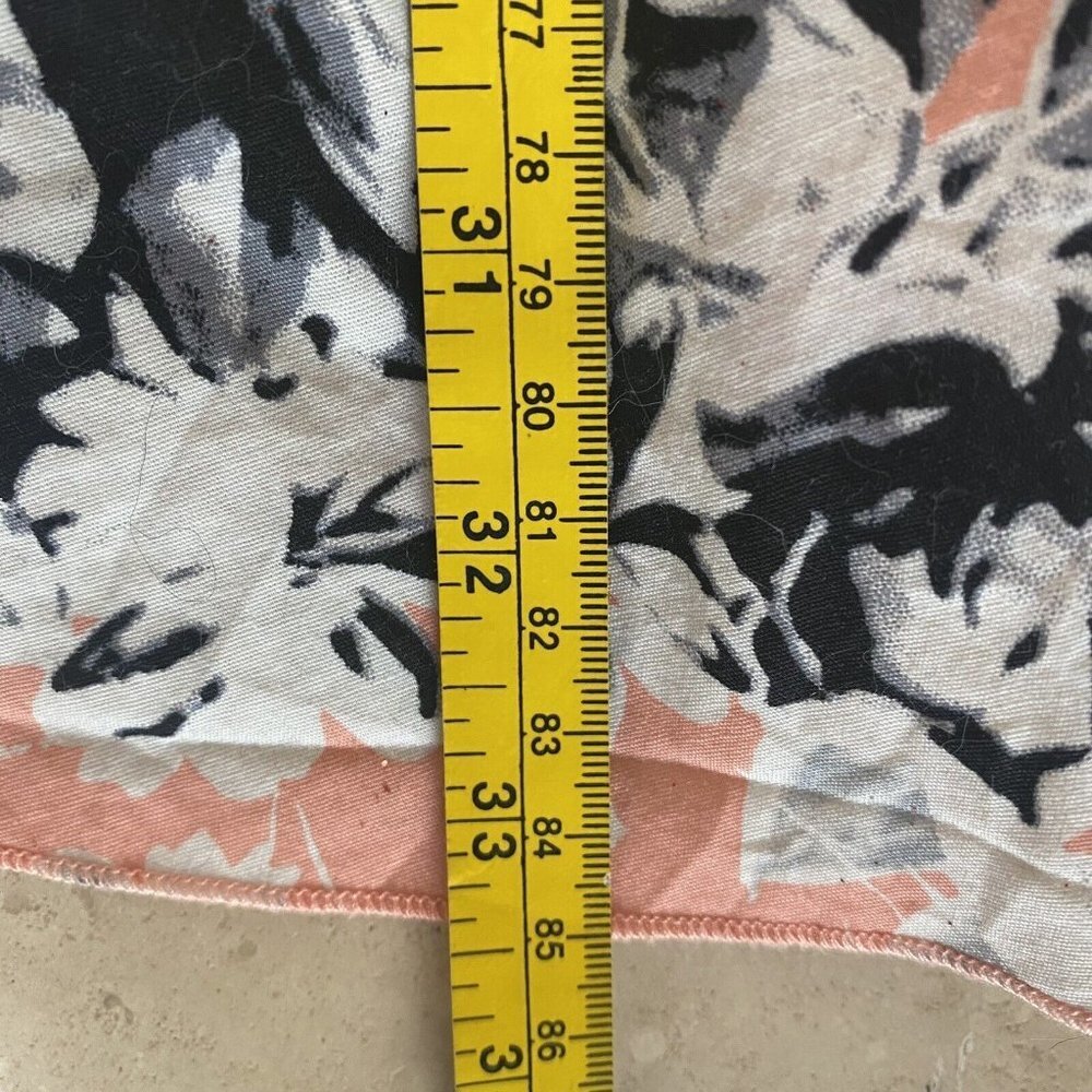 Bailey Blue Pink Floral Print Sleeveless Fit Flare Women Size Large Mini Dress - Picture 14 of 16